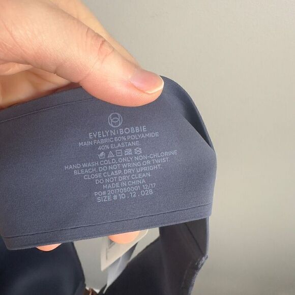 Evelyn & Bobbie everyday bustier front clasp push up bra  size 10 - Picture 8 of 9